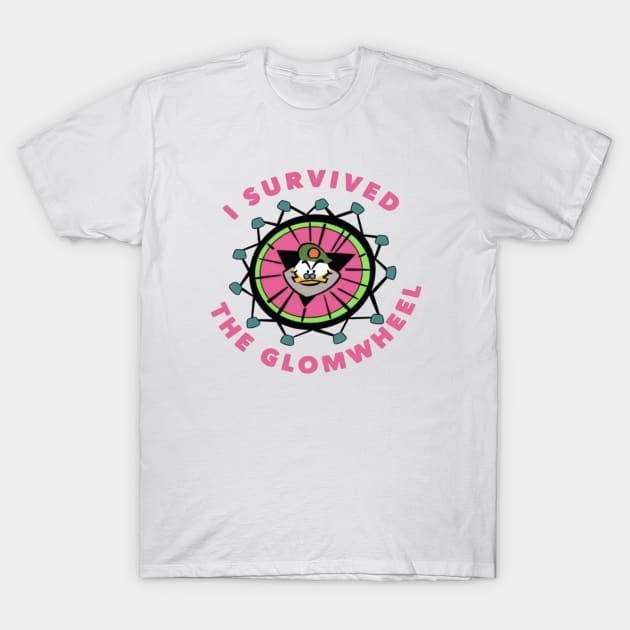 Flint Ferris Glom Wheel T-Shirt by Amores Patos 